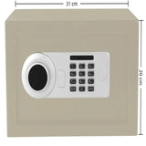 Metal Storage Safe with Keypad Lock (available in Black & Khaki)