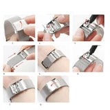 Milanese Strap for the Garmin Venu/Vivoactive/Forerunner Series (20mm/22mm) (4 colours available)