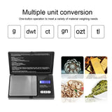 Mini Jewelry Pocket Scale 0.01g Digital Stainless Steel Portable Balance (4 sizes available)