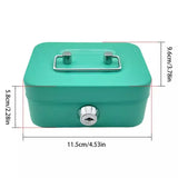 Mini Key Lock Money Safe Box (available in 4 colours)