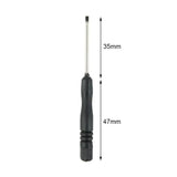 Mini Slotted & Cross Screwdriver Set – 3,22"  / 2mm (10Pcs)