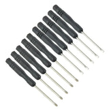 Mini Slotted & Cross Screwdriver Set – 3,22"  / 2mm (10Pcs)