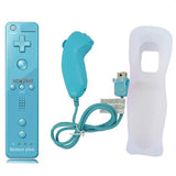 Motion Plus Remote & Nunchuk – Replacement with Silicone Case for Wii/Wii U
