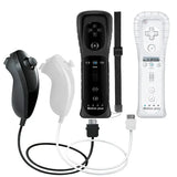 Motion Plus Remote & Nunchuk – Replacement with Silicone Case for Wii/Wii U