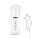 Motion Plus Remote & Nunchuk – Replacement with Silicone Case for Wii/Wii U