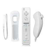 Motion Plus Remote & Nunchuk – Replacement with Silicone Case for Wii/Wii U