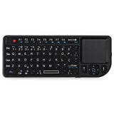 Mini Wireless Keyboard with Backlit Touchpad & Air Mouse