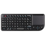 Mini Wireless Keyboard with Backlit Touchpad & Air Mouse