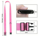 Multi-Colour Luggage Strap Set with Tag (8 colours available)