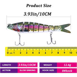 Multi-Jointed Bionic Fishing Lure 10cm/12.4g – 1/3/5pcs