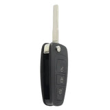 3-Button Flip Remote Car Key 434MHz 4D63 Chip HU101 for Ford Mondeo, Focus, C-Max & S-Max (2011–2015)