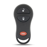 3-Button Remote Key Fob 315MHz for Dodge Ram, Dakota, Durango & Jeep Cherokee (1999–2004)