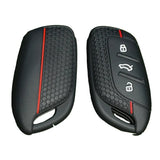 3-Button Silicone Key Cover for MG4 EV, HS, ZS EV, MG5, MG6 & Roewe RX3, RX5, RX8