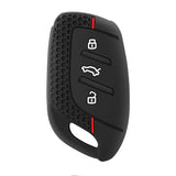 3-Button Silicone Key Cover for MG4 EV, HS, ZS EV, MG5, MG6 & Roewe RX3, RX5, RX8