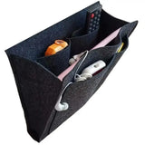 Felt Bedside Storage Bag with Hanging Pockets