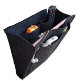 Felt Bedside Storage Bag with Hanging Pockets