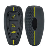 Silicone Remote Key Case for Ford Focus, Mondeo, Fiesta, Kuga, EcoSport, Transit & Grand C-Max
