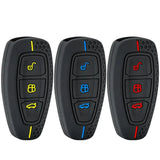 Silicone Remote Key Case for Ford Focus, Mondeo, Fiesta, Kuga, EcoSport, Transit & Grand C-Max