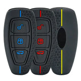 Silicone Remote Key Case for Ford Focus, Mondeo, Fiesta, Kuga, EcoSport, Transit & Grand C-Max
