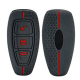 Silicone Remote Key Case for Ford Focus, Mondeo, Fiesta, Kuga, EcoSport, Transit & Grand C-Max