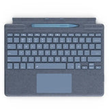 Upgraded Bluetooth Magnetic Keyboard with Touchpad & Pen Slot for Surface Pro 8, 9, 10, 11 & X – 7-Color Backlit