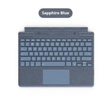 Surface Pro 8/9/X/10/11 Bluetooth Magnetic Keyboard with Touchpad, Pen Slot & 7 Colors available