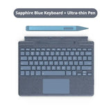 Upgraded Bluetooth Magnetic Keyboard with Touchpad & Pen Slot for Surface Pro 8, 9, 10, 11 & X – 7-Color Backlit
