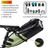 Waterproof Bike packing Bag Set for Long-Distance Cycling