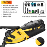 Waterproof Bike packing Bag Set for Long-Distance Cycling