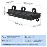 Waterproof Bike packing Bag Set for Long-Distance Cycling