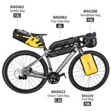 Waterproof Bike packing Bag Set for Long-Distance Cycling