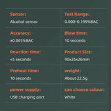 Non-Contact High-Precision Alcohol Tester - Breathalyzer