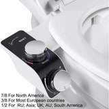 Non-Electric Dual Nozzle Toilet Seat Attachment (different types available)