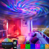 Northern Lights Starry Sky Projector LED Night Light with Remote Control