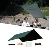 Outdoor Portable Waterproof Tarp 3m x 4m (3 colours available)
