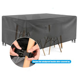 Outdoor Waterproof L-Shape Sofa Cover – Heavy-Duty Weather Protection (different sizes available)