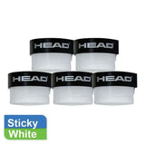 Padel Racket / Tennis Racket Non-Slip Sweat Absorbing Grip Tape (5 Pcs)