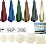 Parasol Replacement Cover – 6 or 8 Ribs (6 colours available)