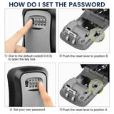 Key Lock Box (available in grey, black, red & blue)