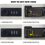 Password Key Lock Storage Box (different sizes available)