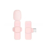 Pink Wireless Lavalier Mic for iPhone & Android (various type of sets available)