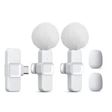 Pink Wireless Lavalier Mic for iPhone & Android (various type of sets available)