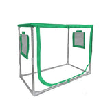 All-Season Plant Greenhouse with Transparent Double-Layer Fabric and Ventilation