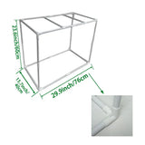 All-Season Plant Greenhouse with Transparent Double-Layer Fabric and Ventilation