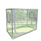 All-Season Plant Greenhouse with Transparent Double-Layer Fabric and Ventilation