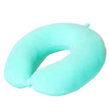 Plush U-Shaped Travel Neck Pillow (4 colours available)