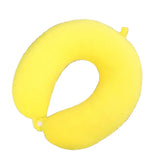 Plush U-Shaped Travel Neck Pillow (4 colours available)