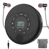 Portable Bluetooth CD Player with Speaker