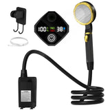 Portable Camping Shower Pump with Digital Display – 6000mAh (5 colours)
