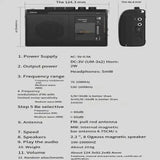 Portable Cassette Player with Radio